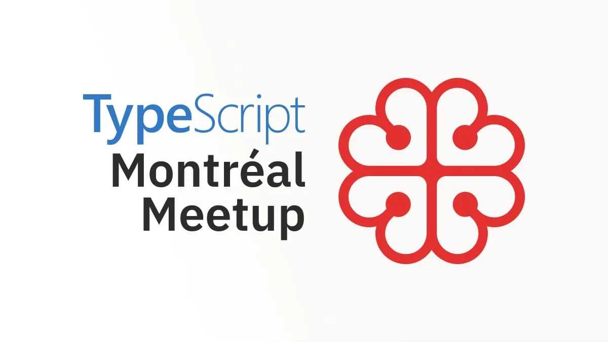 TypeScript Montréal Meetup Logo